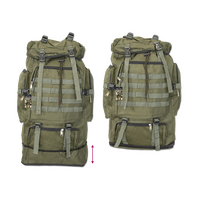 Σακίδιο πλάτης BARBARIC, Backpack. Green, 60 lt, 34936-VE