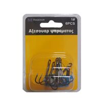 Αγκίστρια - Fishhook - No.4 - 8pcs - 30250