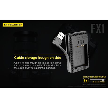 ΦΟΡΤΙΣΤΗΣ NITECORE FX1 για Fujifilm