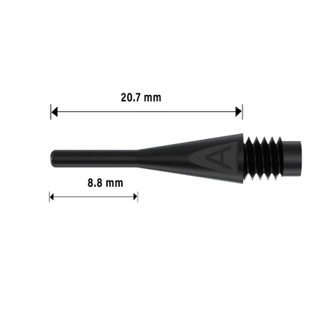 ΜΥΤΕΣ, DART, BULL'S AXX Soft Tips Short 6mm(2BA), 100 τεμ.