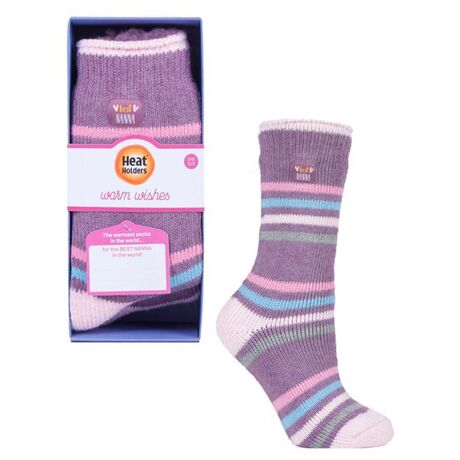 H.H. LADIES HEAT HOLDERS SOCKS - GIFT BOX B.NANNA 6326