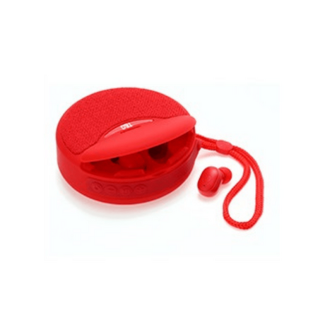 Ασύρματο ηχείο Bluetooth με ακουστικά - TG-808 - 883808 - Red