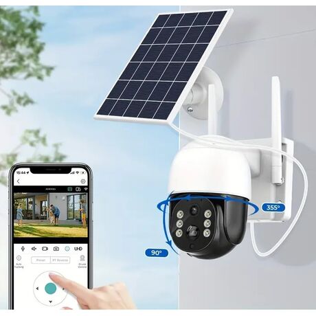 Ηλιακή κάμερα ασφαλείας IP - Solar Security Camera – WiFi - ISCEE - 310821